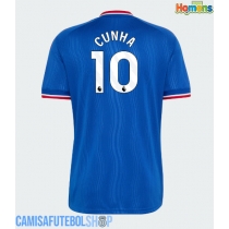 Camisa de time de futebol Manchester United Matheus Cunha #10 Replicas 2º Equipamento 2026-27 Manga Curta